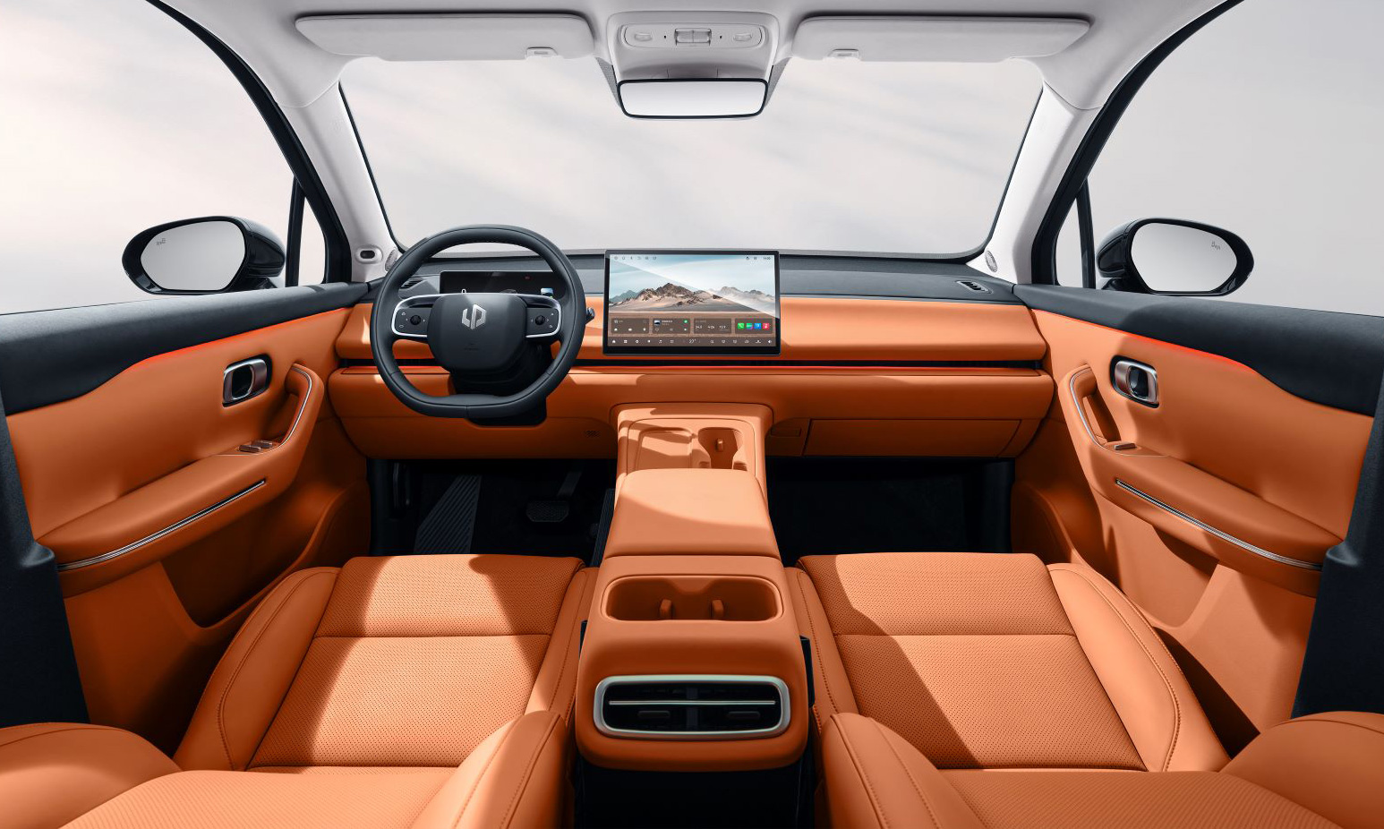 Leapmotor C10 - interiér Hnědá Criollo