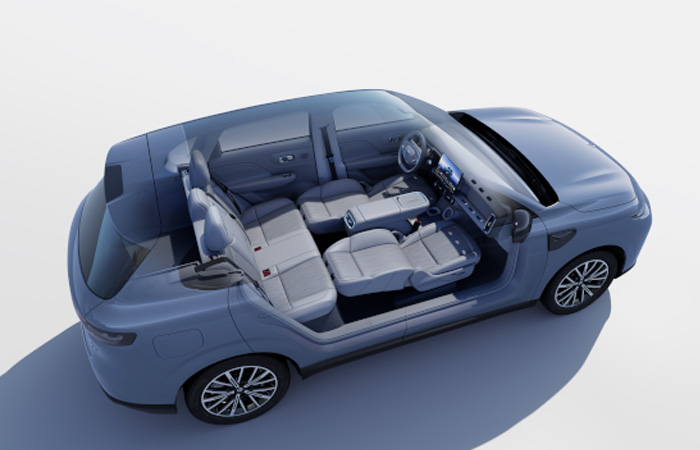 Leapmotor B10 - interiér